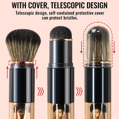 GLAM CAPSULE 6-in 1 MAKEUP BRUSH SET