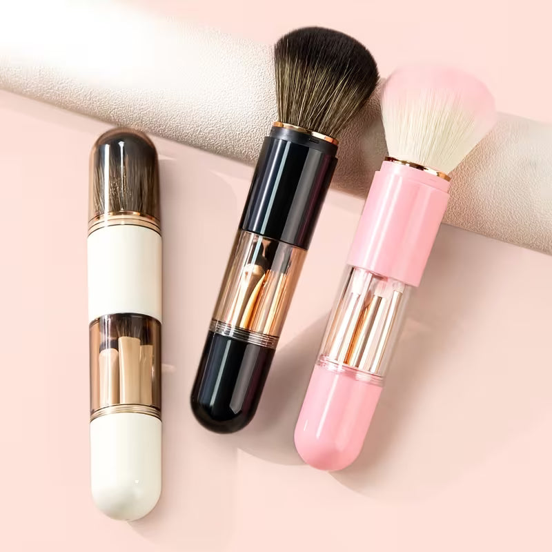 GLAM CAPSULE 6-in 1 MAKEUP BRUSH SET