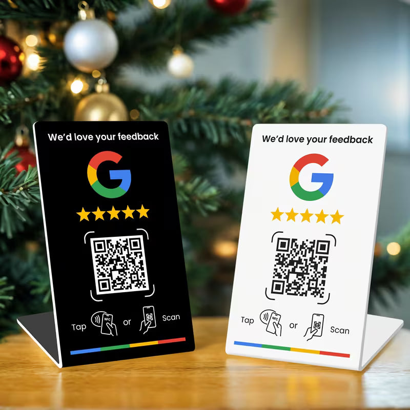 Business Stand for Google Review
