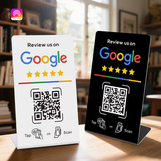 Business Stand for Google Review